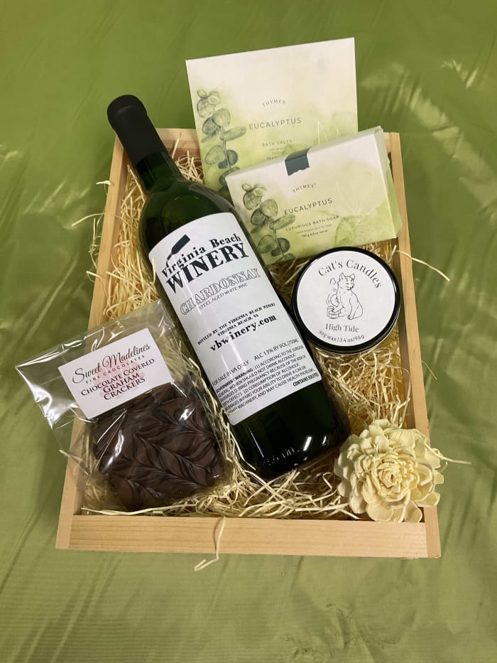 Eucalyptus Spa Day Basket