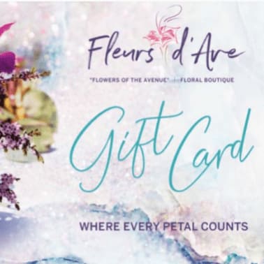 Fleurs d'Ave Gift Card