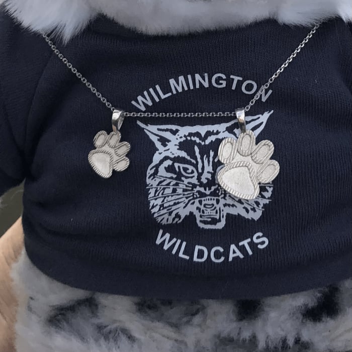 Silver Wildcat Necklace