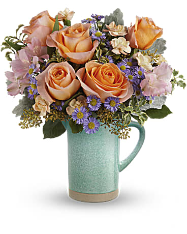 Teleflora's Aqua Amour Bouquet