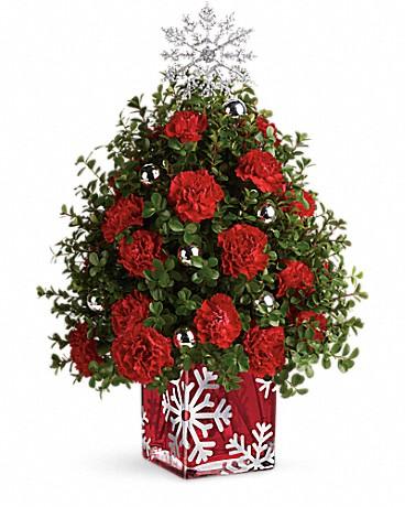 Sparkling Snowflake Tree