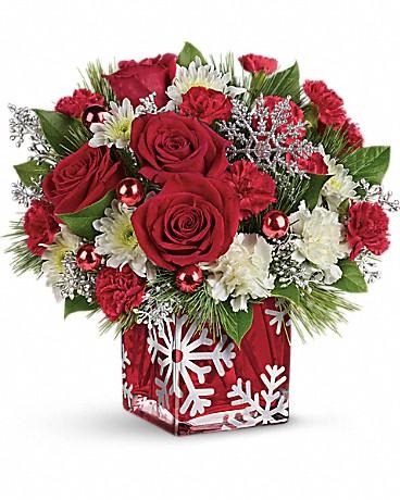 Silver Christmas Bouquet