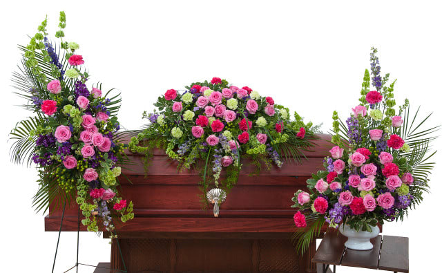 Elegant White Sympathy Package