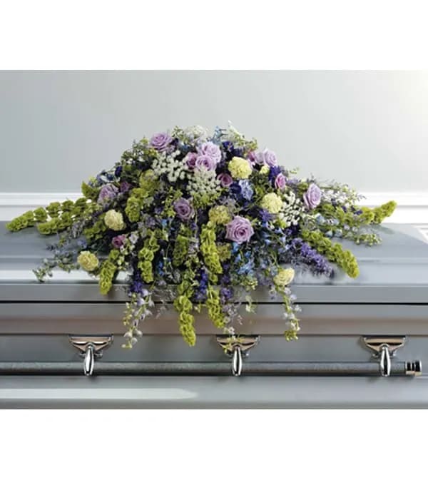 Wild Flower Casket Spray
