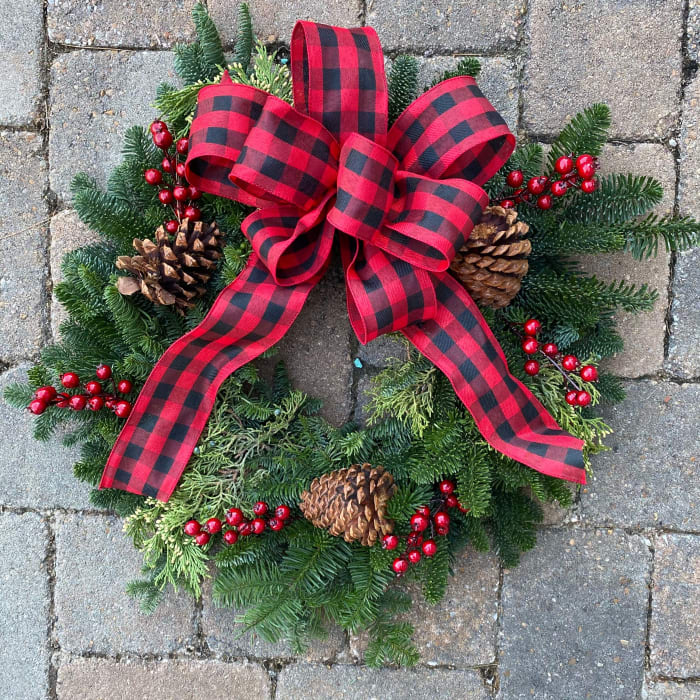 Fresh Evergreen Wreath