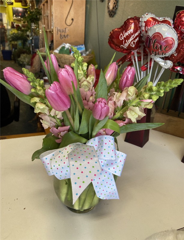 Tulip & Snap Dragon Arrangement