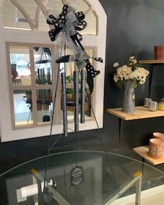 Wind Chimes Black or Wooden Stainless Steel