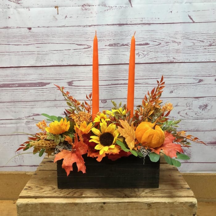 Fall Fun Silk (Artificial) Centerpiece