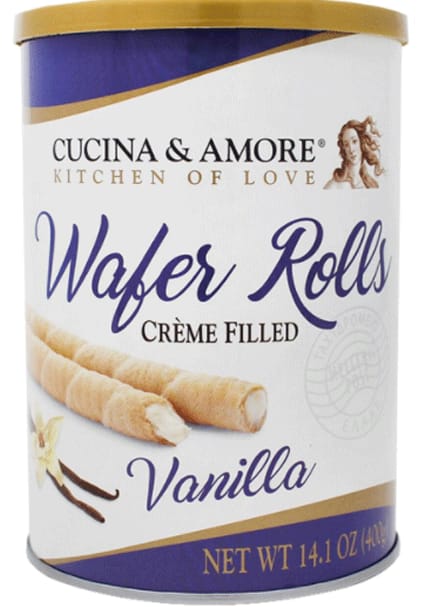 Cucina & Amore Wafer Rolls
