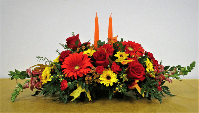 Thankfulness centerpiece- Deluxe Shown