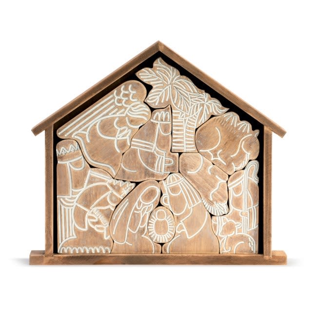Nested Nativity Story 10 Piece Puzzle