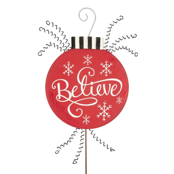 Believe" Ornament Display