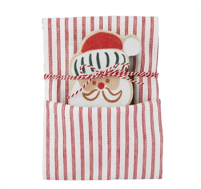 Santa Sponge Towel Set