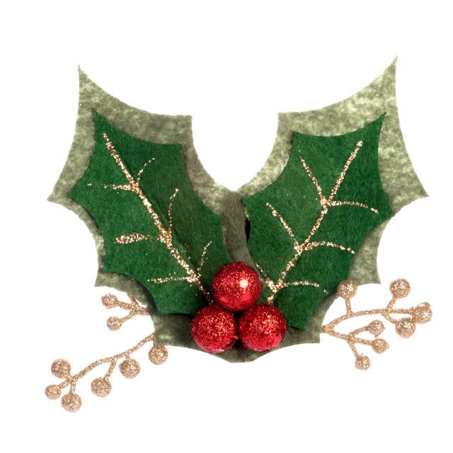 Holly Berry Lapel Pin