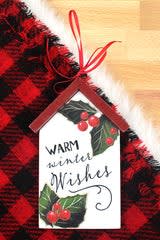 Warm Winter Wishes Ornament
