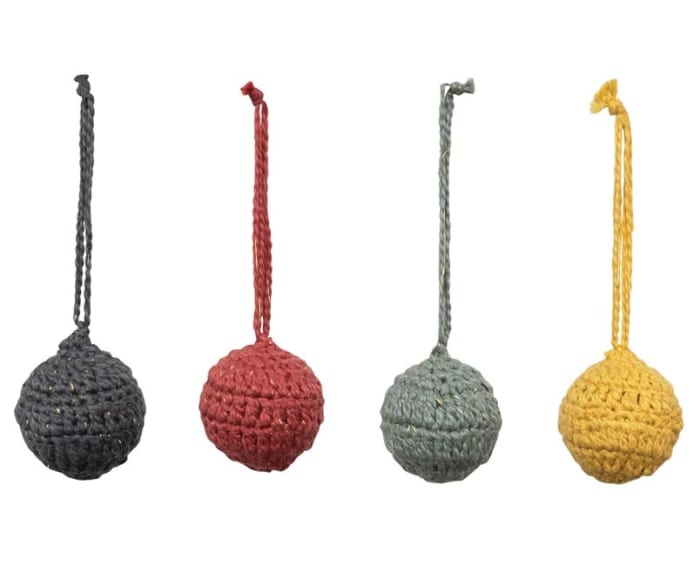 3" Crocheted Ornament