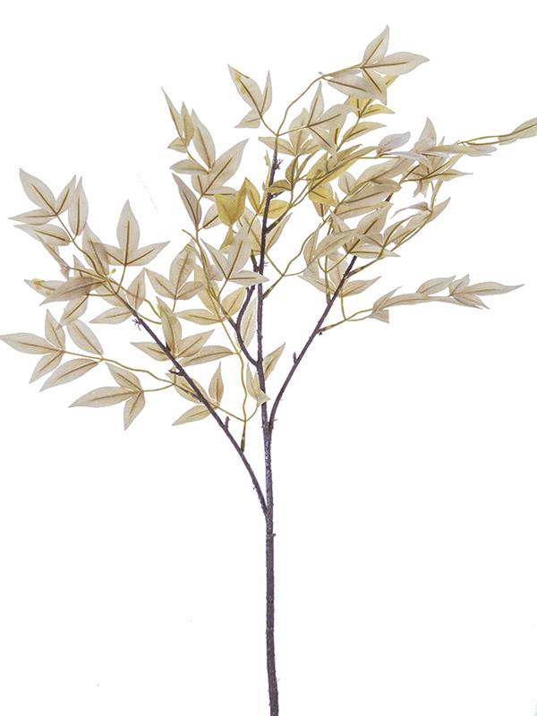 Nandina Leaf Spray Gold Brown 