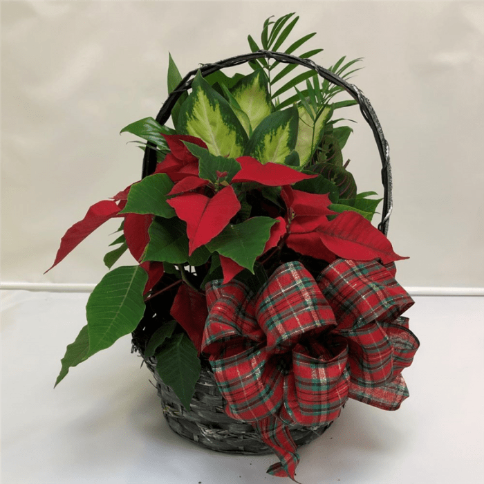 10" Holiday Homecoming Basket