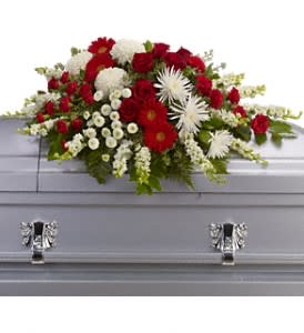 Strength & Wisdom Casket Spray