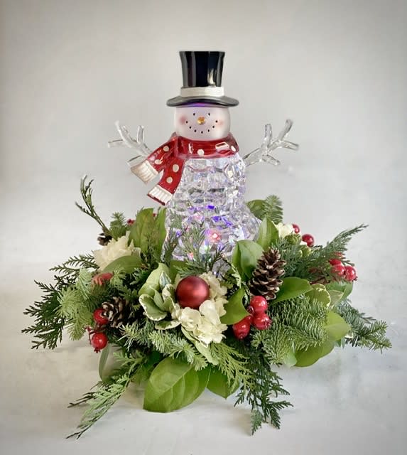 LED Snowman Bouquet