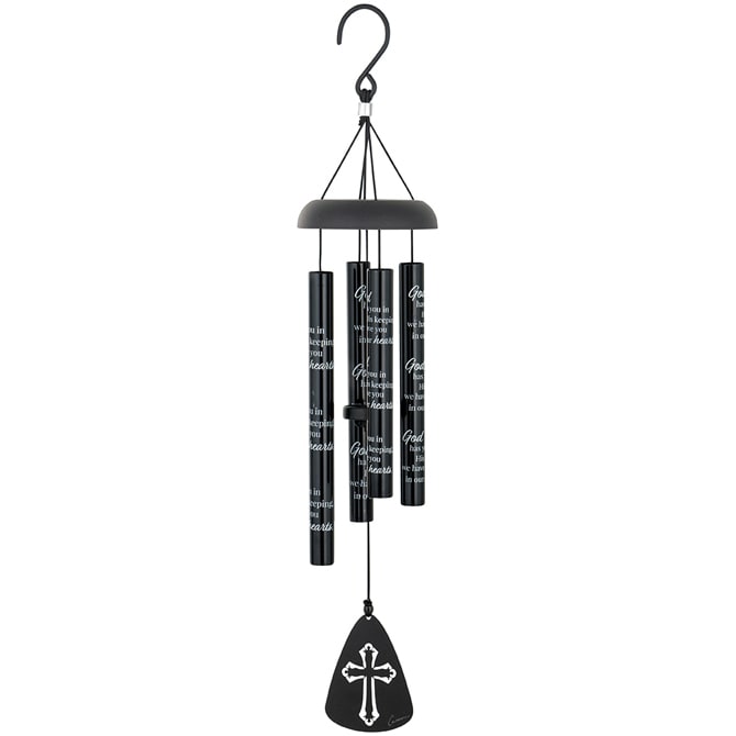 God Has You 21" Black Sonnet Chime
