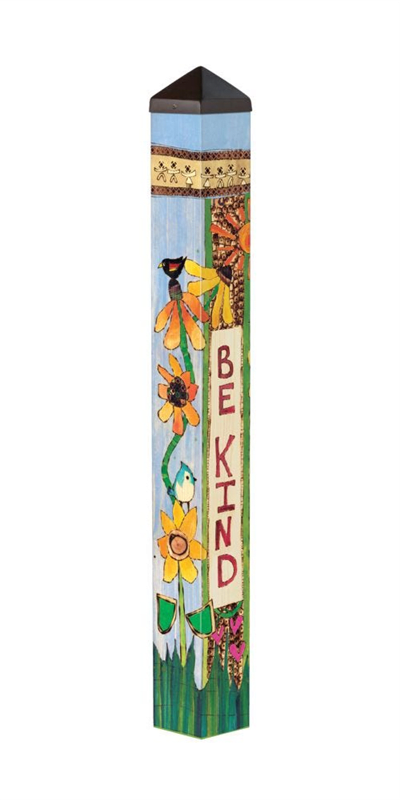 Be Kind 3' Art Pole
