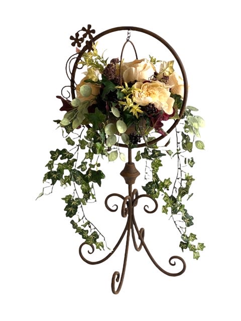 Silk Hanging Basket
