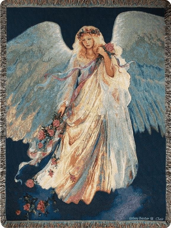 Messenger of Love Tapestry Throw