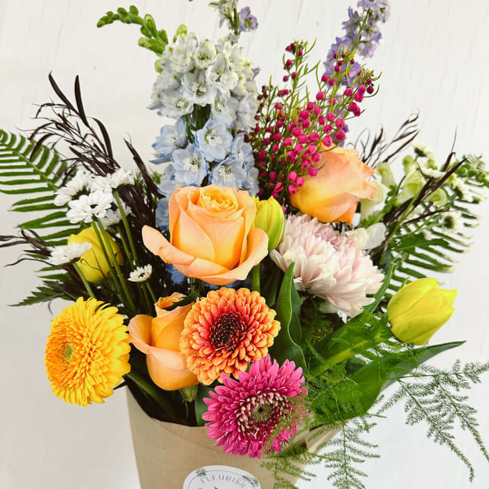 Seasonal Wrapped Bouquet