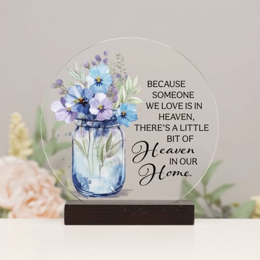 Heaven In Our Home Round Sitter