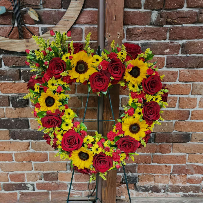 Rustic Heart Wreath