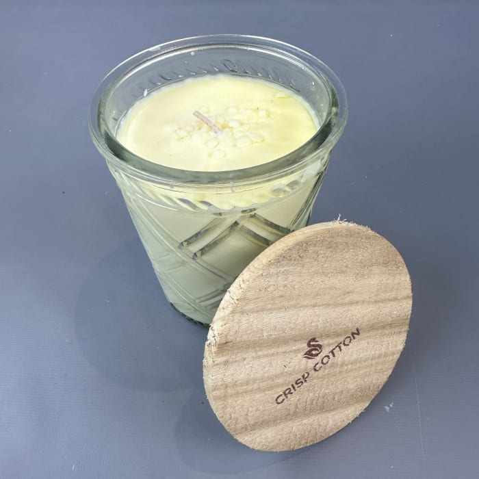 SWAN CREEK CRISP COTTON 12OZ CANDLE