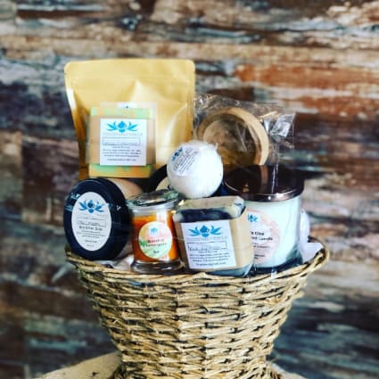 PAMPER ME  BASKET GIFT BASKET