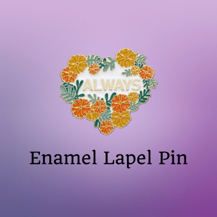 Marigold Always Enamel Pin