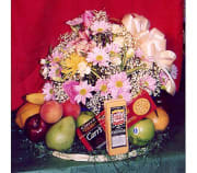 Fruit & Flower Combination Basket