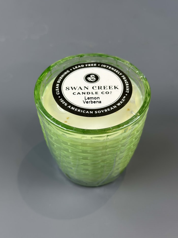 SWAN CREEK LEMON VERBENA 4.5OZ CANDLE