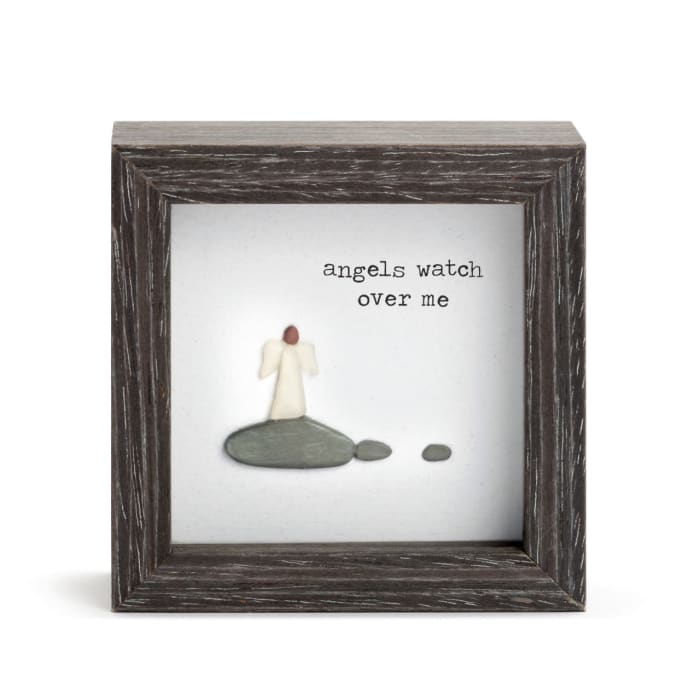 ANGELS WATCH OVER ME SHADOW BOX