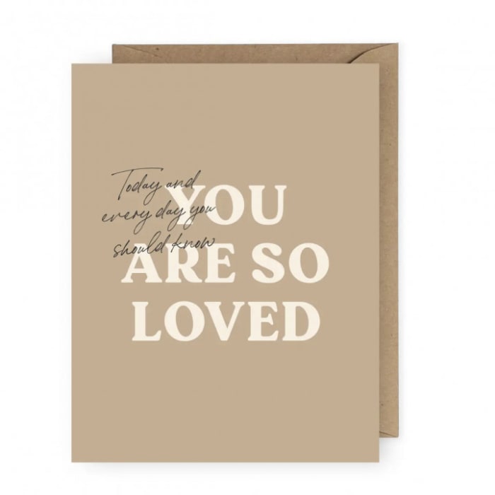 YOU ARE SO LOVED GREETING CARD