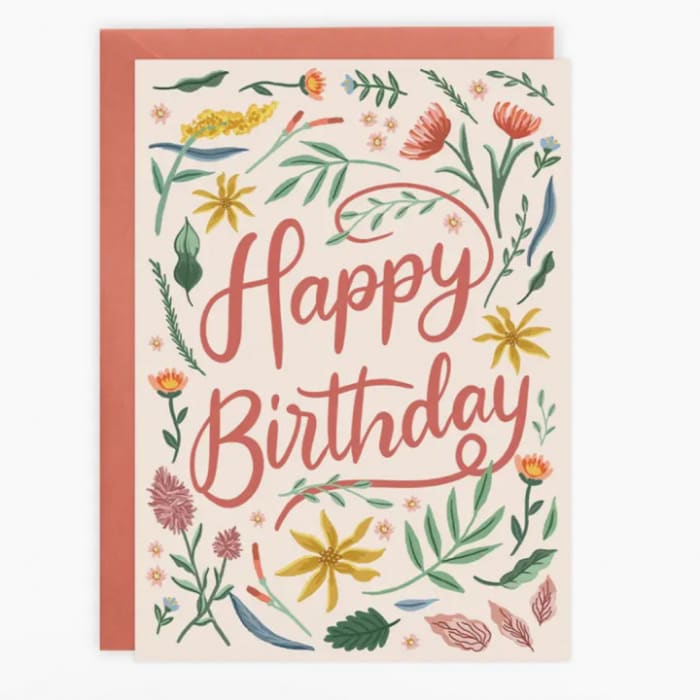 HAPPY BIRTHDAY CARD