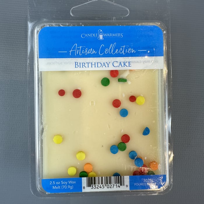 BIRTHDAY CAKE 2.5OZ SOY WAX MELT