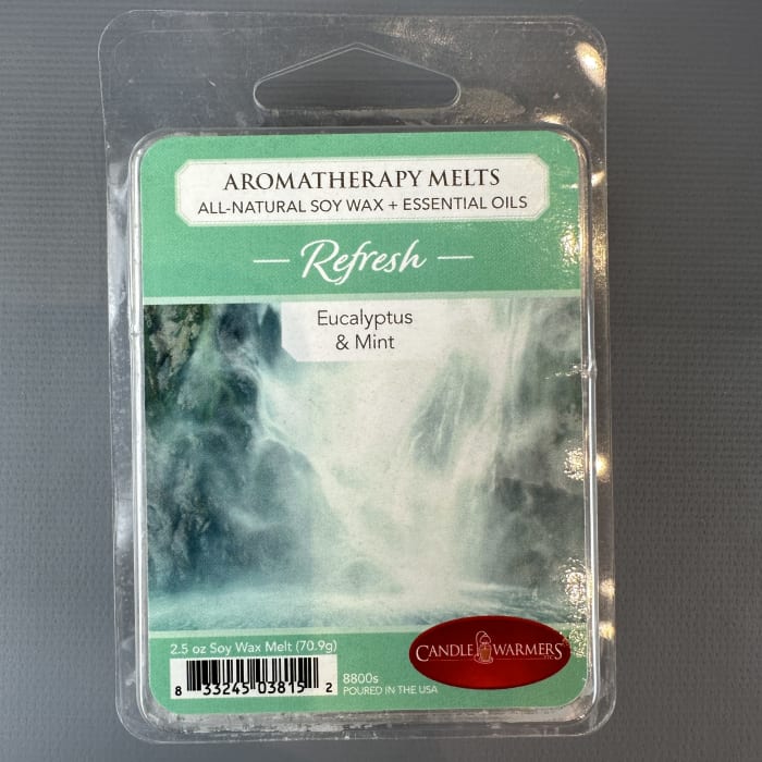 REFRESH EUCALYPTUS & MINT 2.5OZ SOY WAX MELT