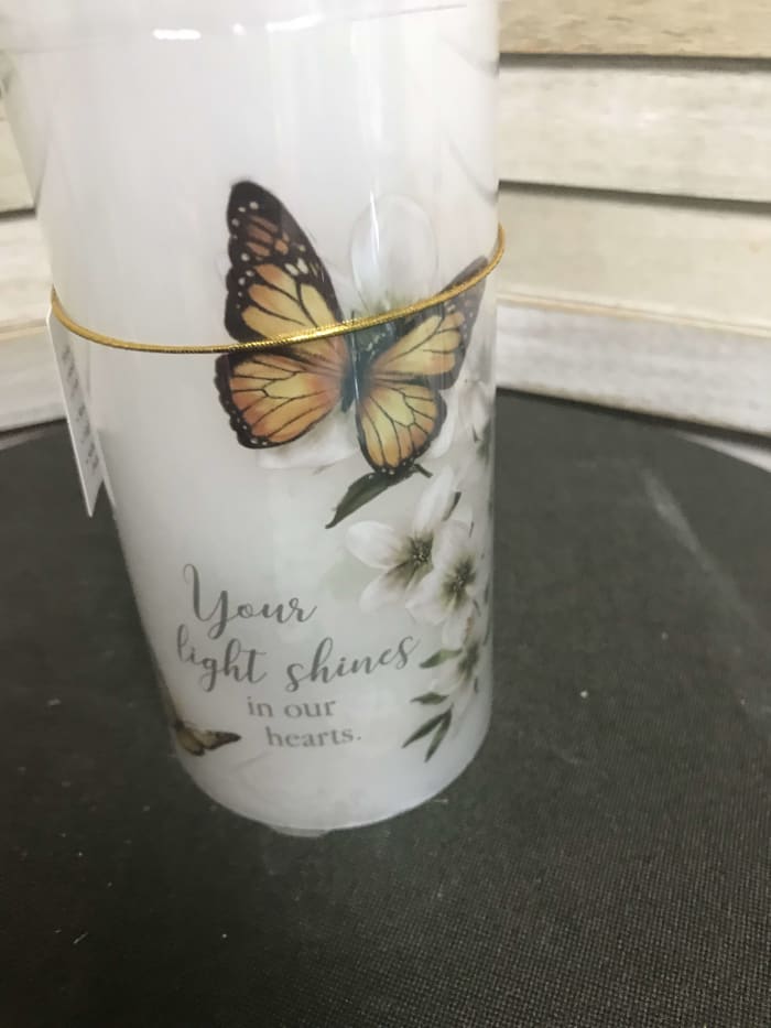 Butterfly Candle