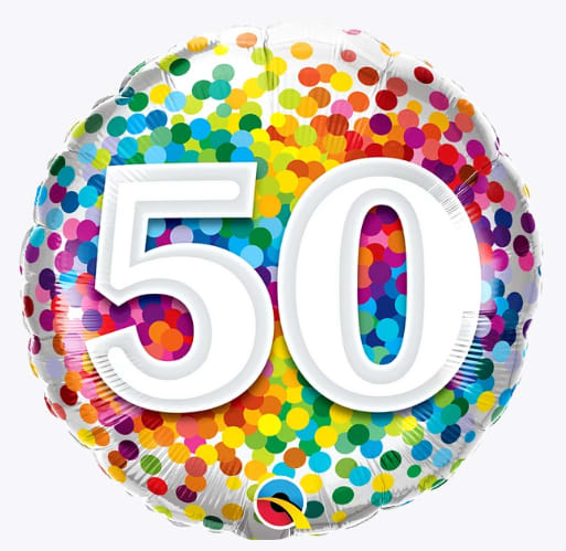 50th Birthday Balloon