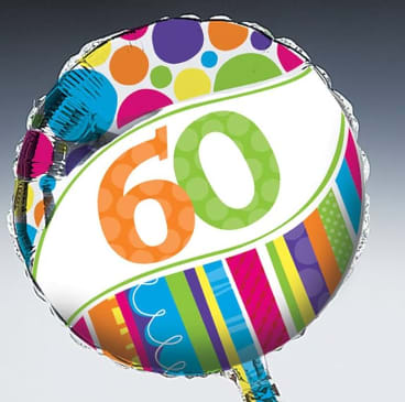 60th Birthday Balloon