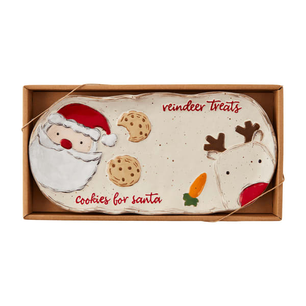 Santa Reindeer Treats Platter