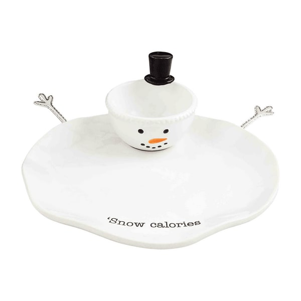 Melt Snowman Chip & Dip