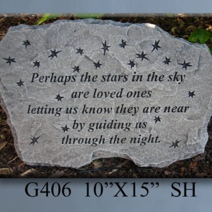 Stars in the Sky Memorial Stone