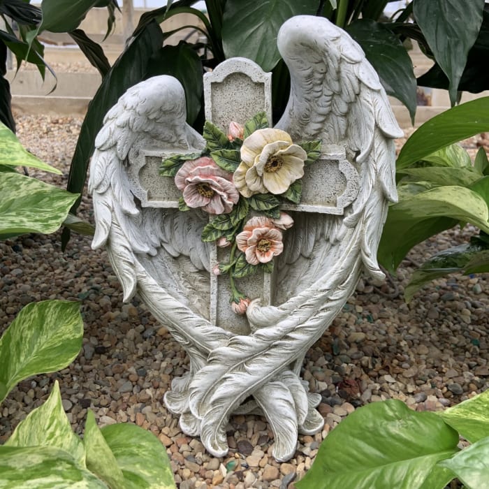 Cross in Angel Wings