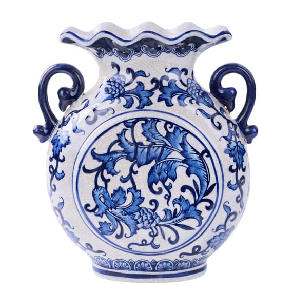 11.75"H Porcelain Vase