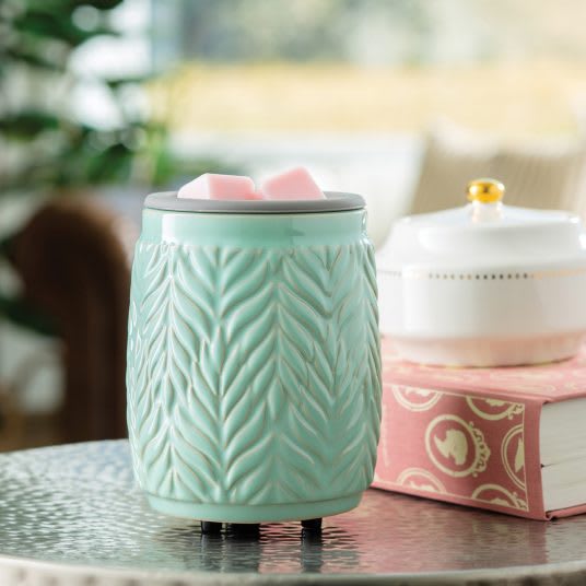 MINT LEAF FLIP DISH WAX WARMER